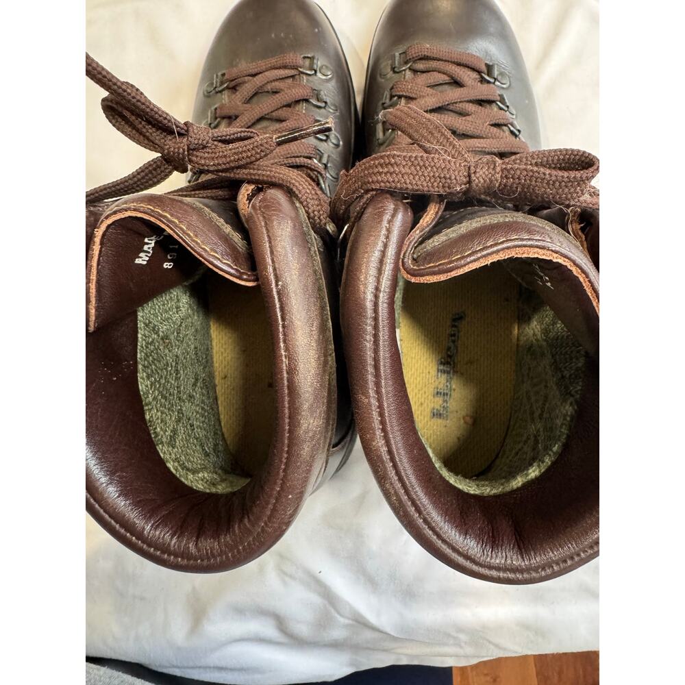 Vintage L.L. Bean Cresta Gore Tex Hiking Boots Womans 9.5 Made in Italy - Picture 8 of 16